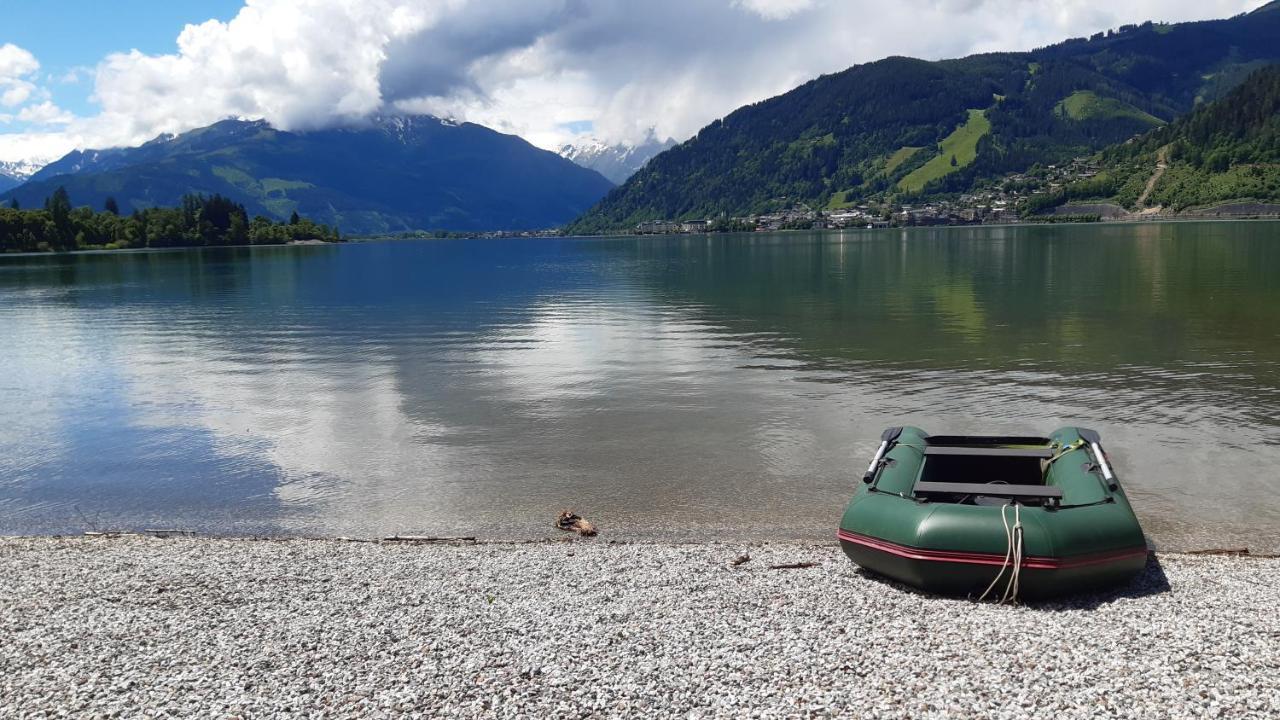 Wildente Am See Maishofen Exterior foto